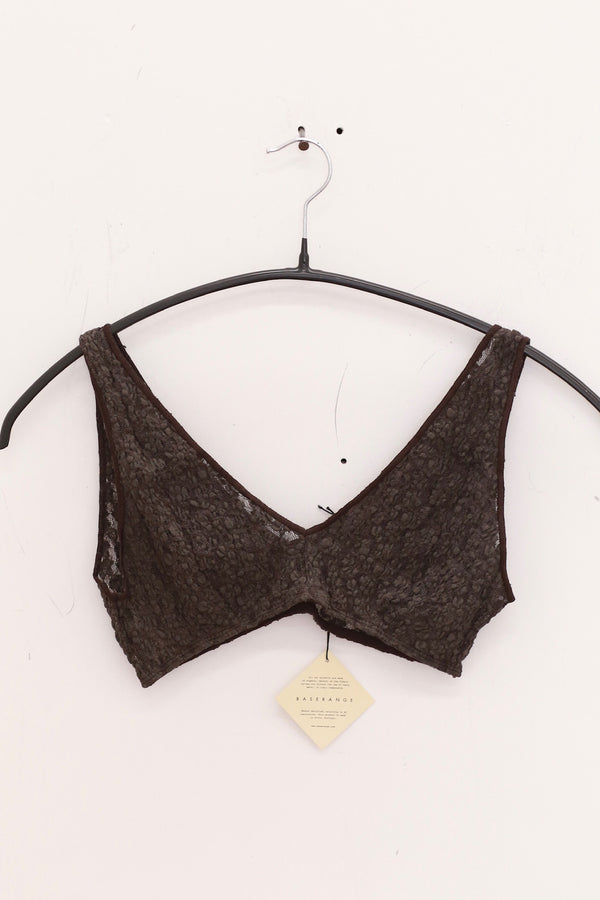 BASERANGE 25 Early Spring French Lace MUSIAL Bra/Panty Series BAS-BRCR-LA-SU25-BLACK